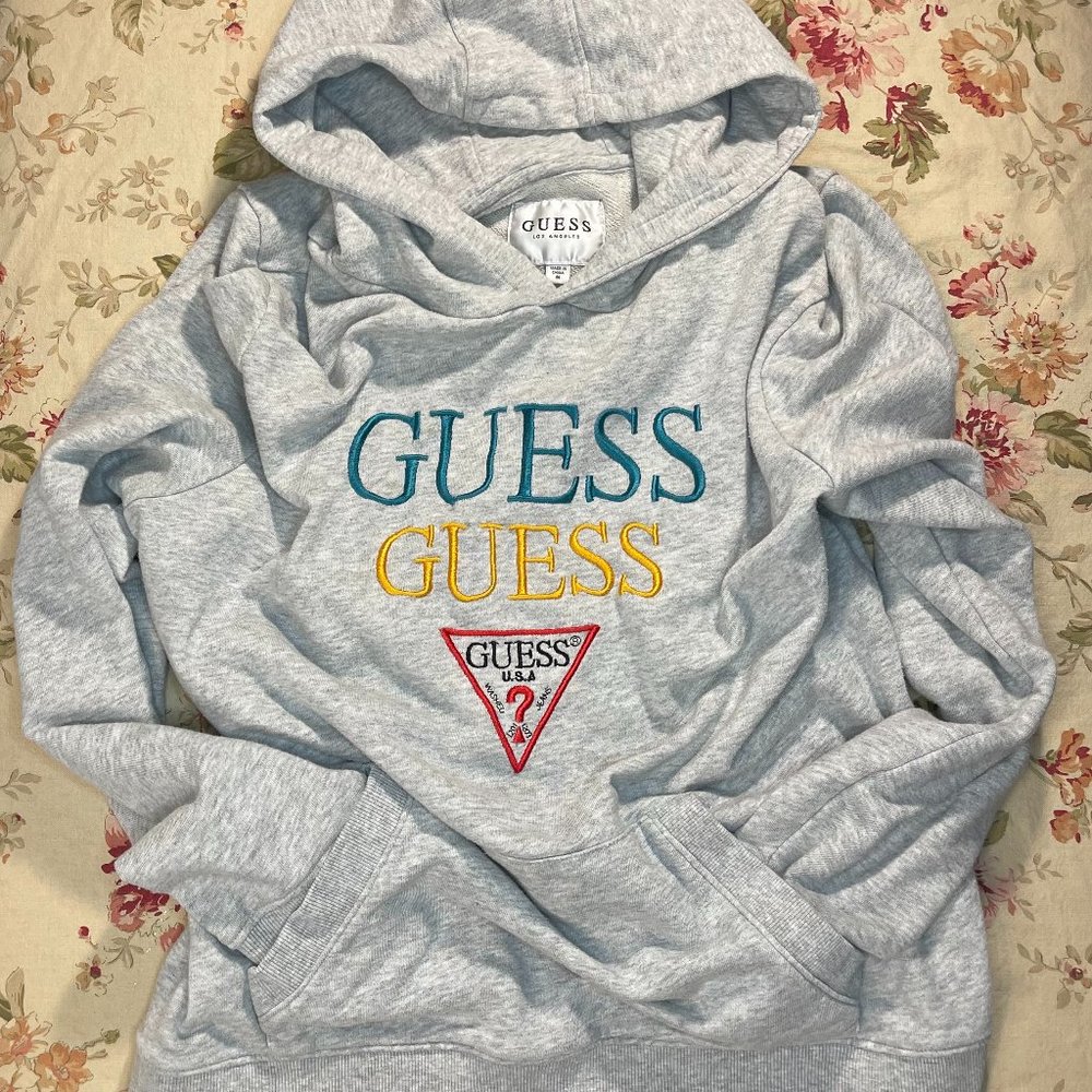 Embroidered Guess Hoodie